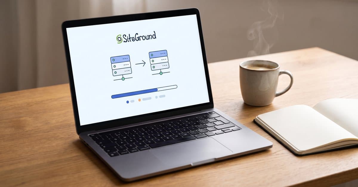 Moving a website to SiteGround